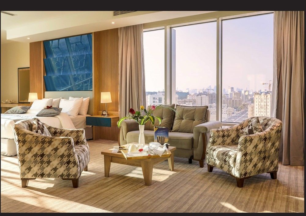 Al Mansour Suites Hotel Doha Bagian luar foto